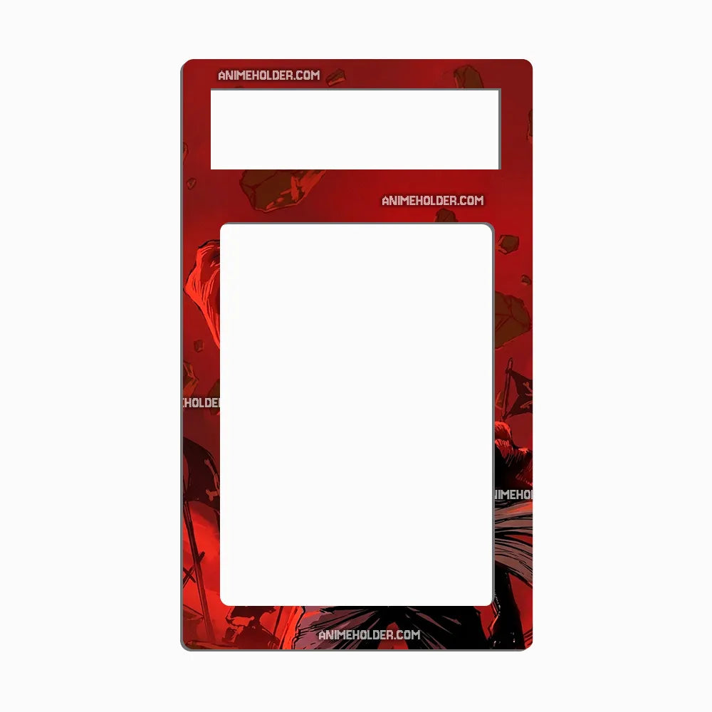 Monkey.D.Luffy EB02-010 Extra Booster Anime 25th Collection One Piece Cards Custom Art Display Cases - PSA Metal Art Only - Front View