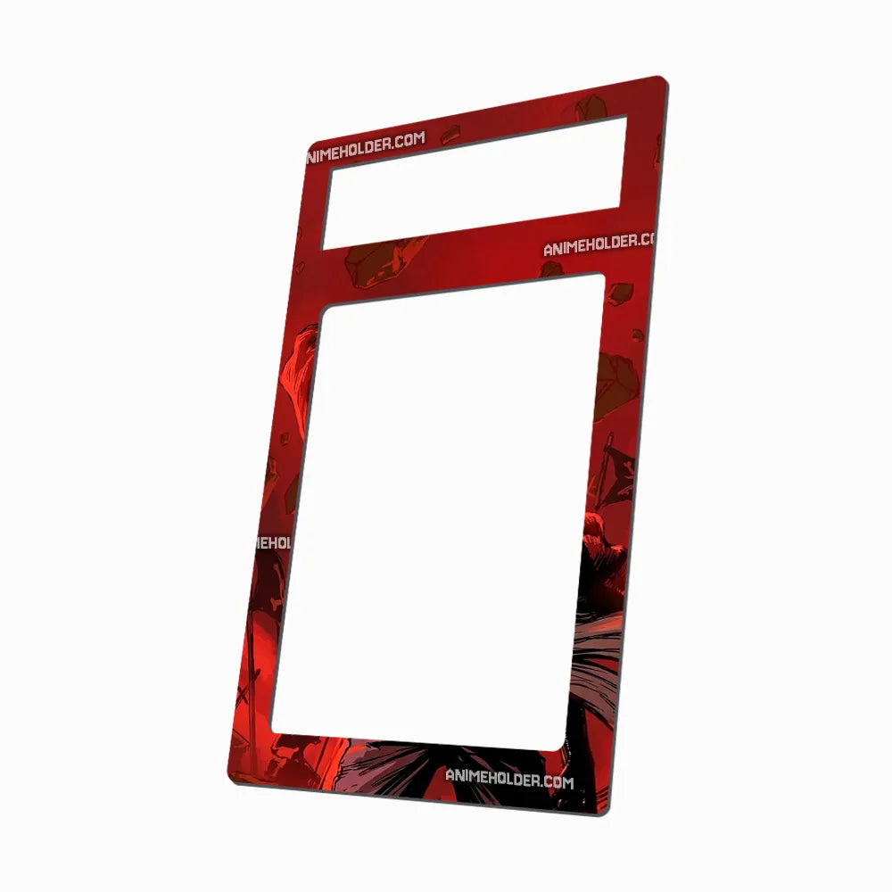 Monkey.D.Luffy EB02-010 Extra Booster Anime 25th Collection One Piece Cards Custom Art Display Cases - PSA Metal Art Only - Side View