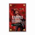 Monkey.D.Luffy EB02-010 Extra Booster Anime 25th Collection One Piece Cards Custom Art Display Cases - Screws Case - Front View