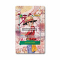 Monkey.D.Luffy OP13-118 Paramount War Extended Art Display Cases - Magnetic Case - Front View