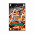 Monkey.D.Luffy P-135 OP-16 Release Event One Piece Cards Extended Art Display Cases - Screws Case - Front View
