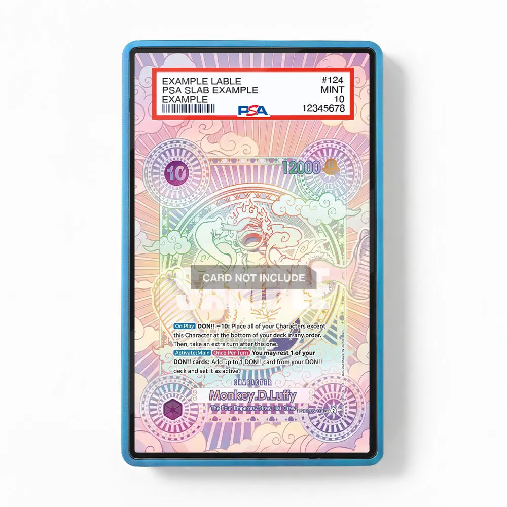 Monkey.D.Luffy SP OP05-119 The Four Emperors Straw Hat Crew Extended Art Display Cases - PSA Slab Case - Front View