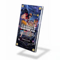 Monkey D Luffy OP05-060 One Piece PSA Promo OP05 Extended Art Display Cases - Screws Case - Side View