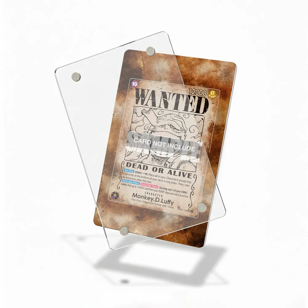 Monkey D Luffy OP05-119-1 Extended Art Display Cases - Magnetic Case - Detail View