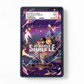 Monkey D Luffy OP09-119 Special Rare SP OP13 Extended Art Display Cases - PSA Slab Case - Front View