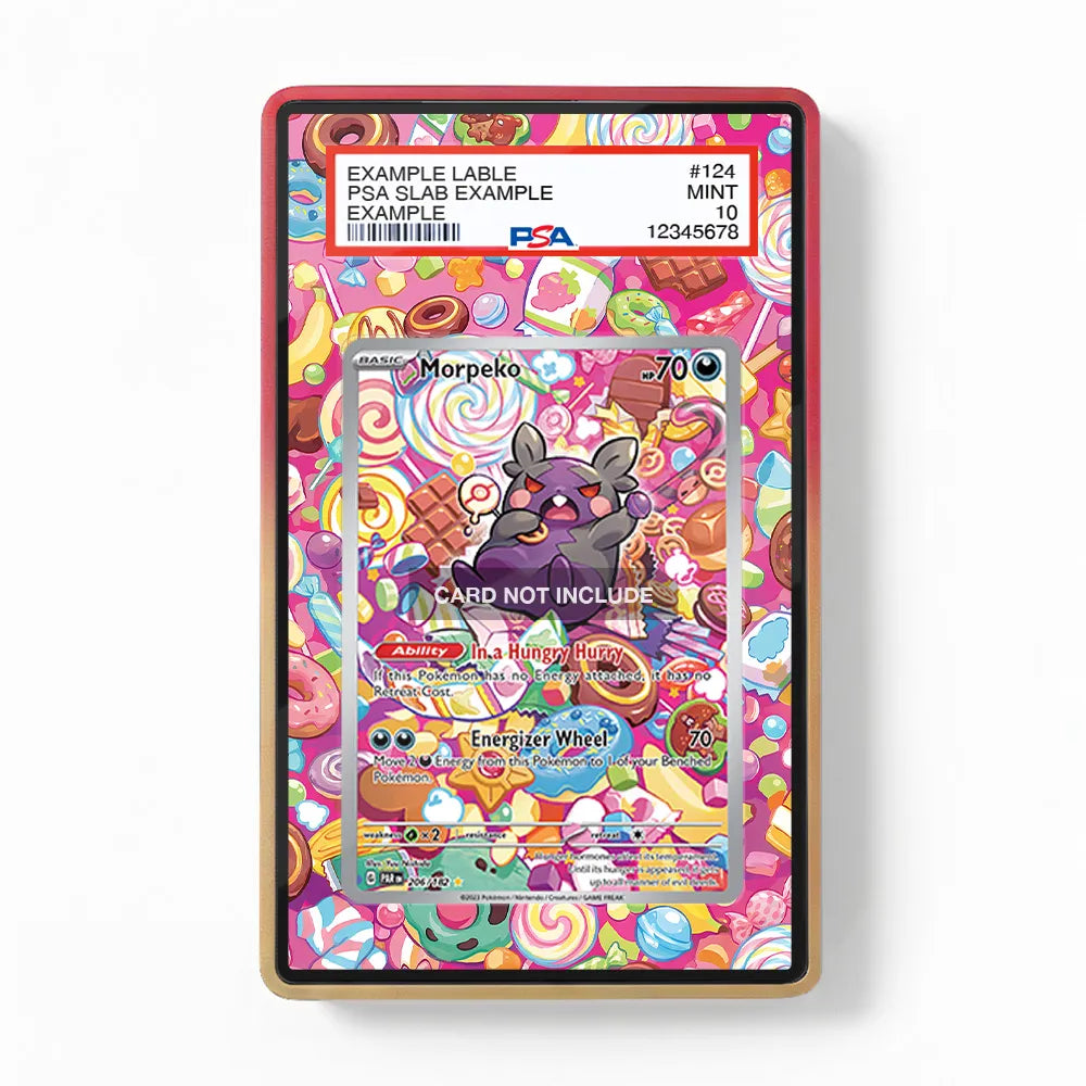 Morpeko 206-182 IR AR Paradox Rift Extended Art Display Cases - PSA Slab Case - Front View