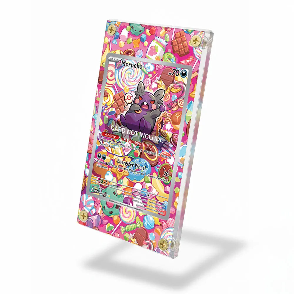 Paradox Rift 206 Morpeko 206-182 IR AR Paradox Rift Extended Art Pokemon Card Display ...