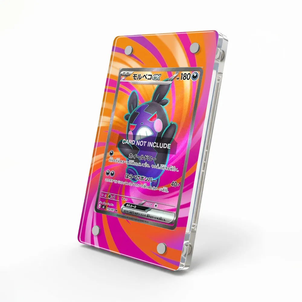 Morpeko ex 100-081 SR M5 Extended Art Display Cases - Magnetic Case - Side View