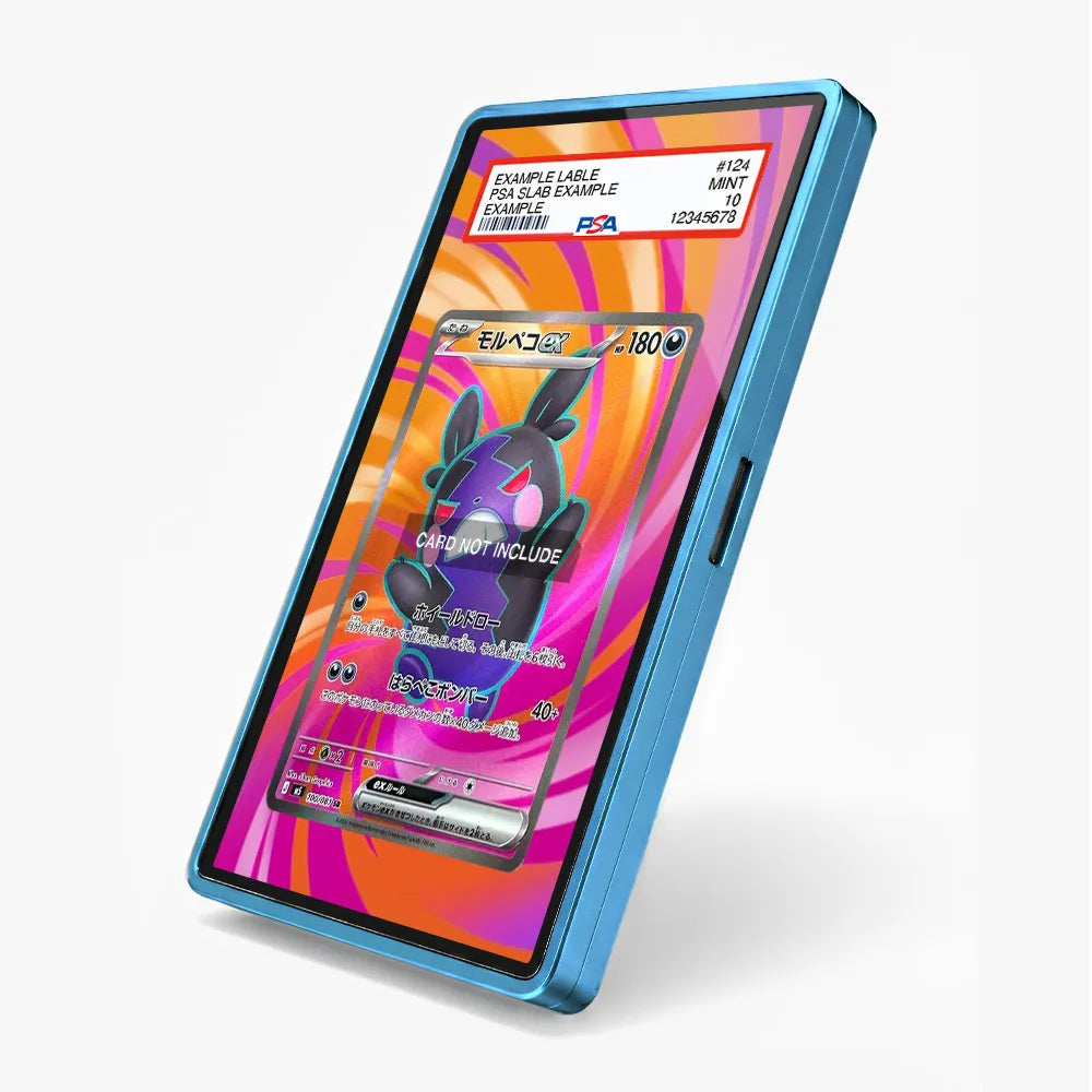 Morpeko ex 100-081 SR M5 Extended Art Display Cases - PSA Slab Case - Side View