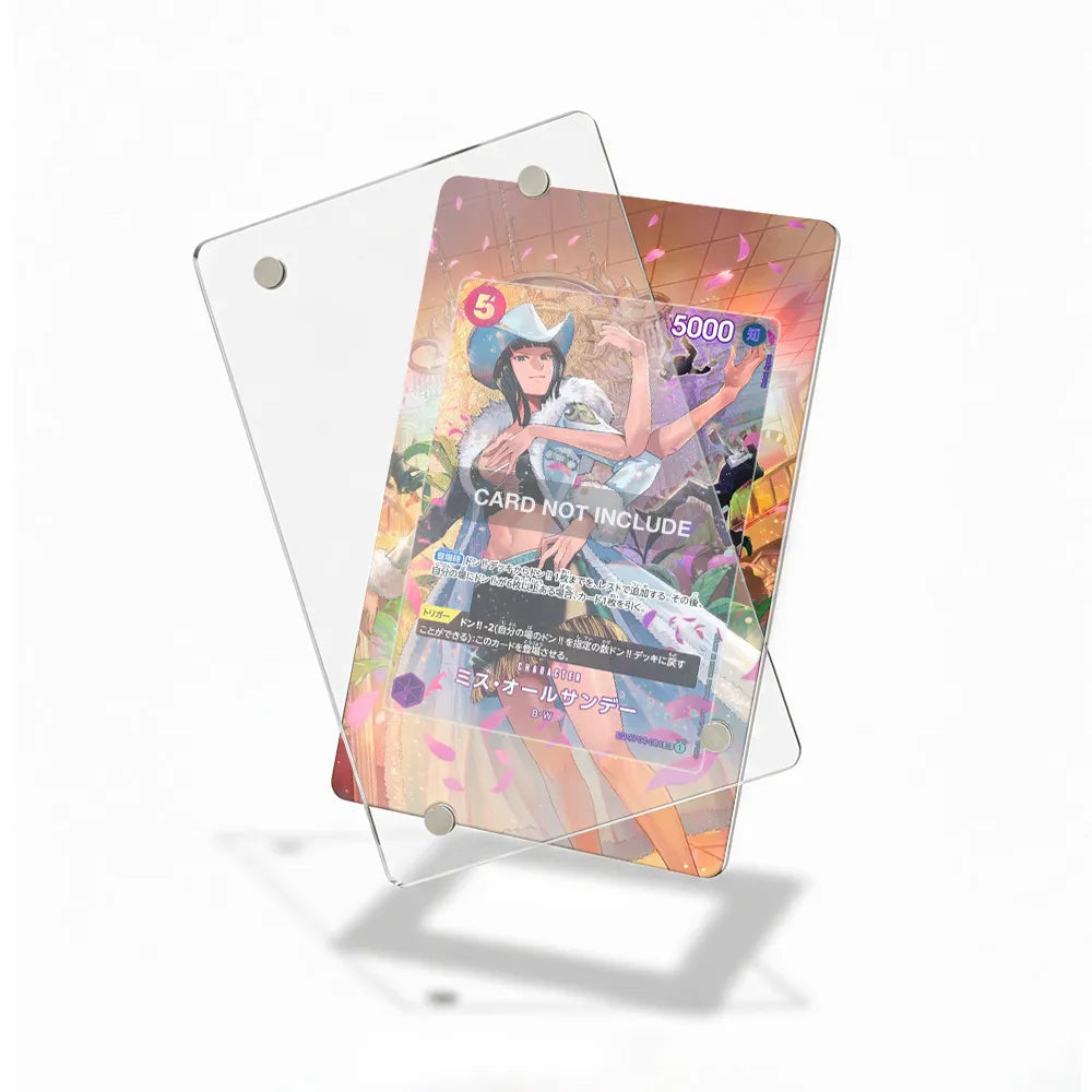 Ms. All Sunday OP04-064 SR SP Kingdoms of Intrigue One Piece Extended Art Display Cases - Magnetic Case - Detail View