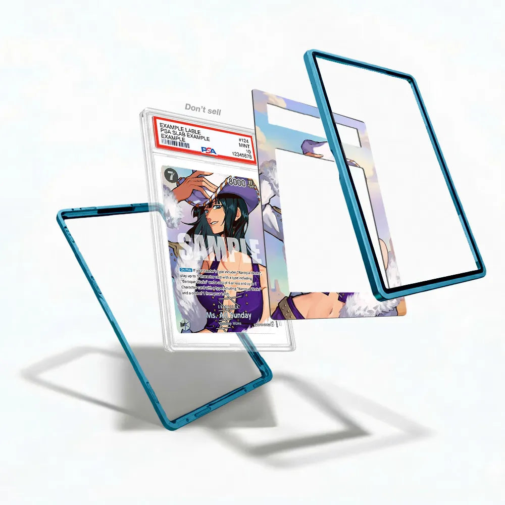 Ms. All Sunday OP14-084 SR Extended Art Display Cases - PSA Slab Case - Detail View