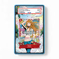 Nami 012 Straw Hat Crew Extended Art Display Cases - PSA Slab Case - Front View