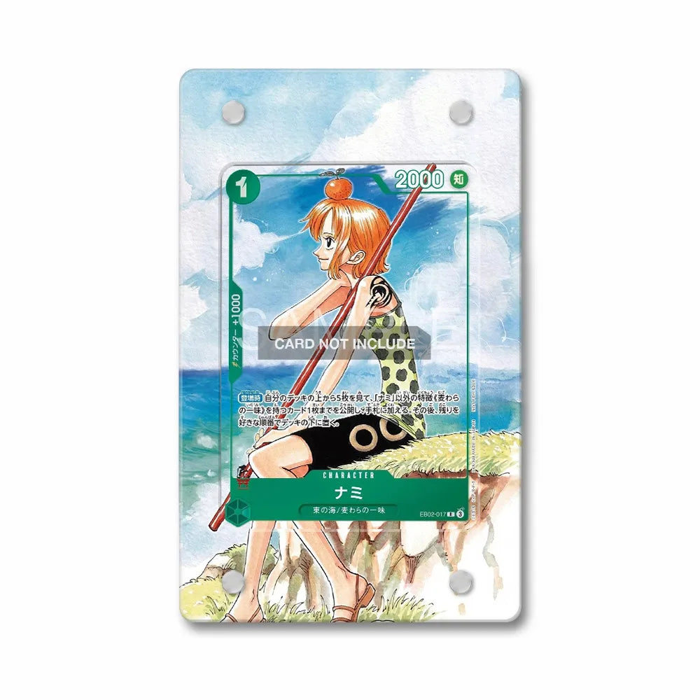 Nami EB02-017 C Alt Art Memorial Collection Extended Art Display Cases - PSA Slab Case - Front View