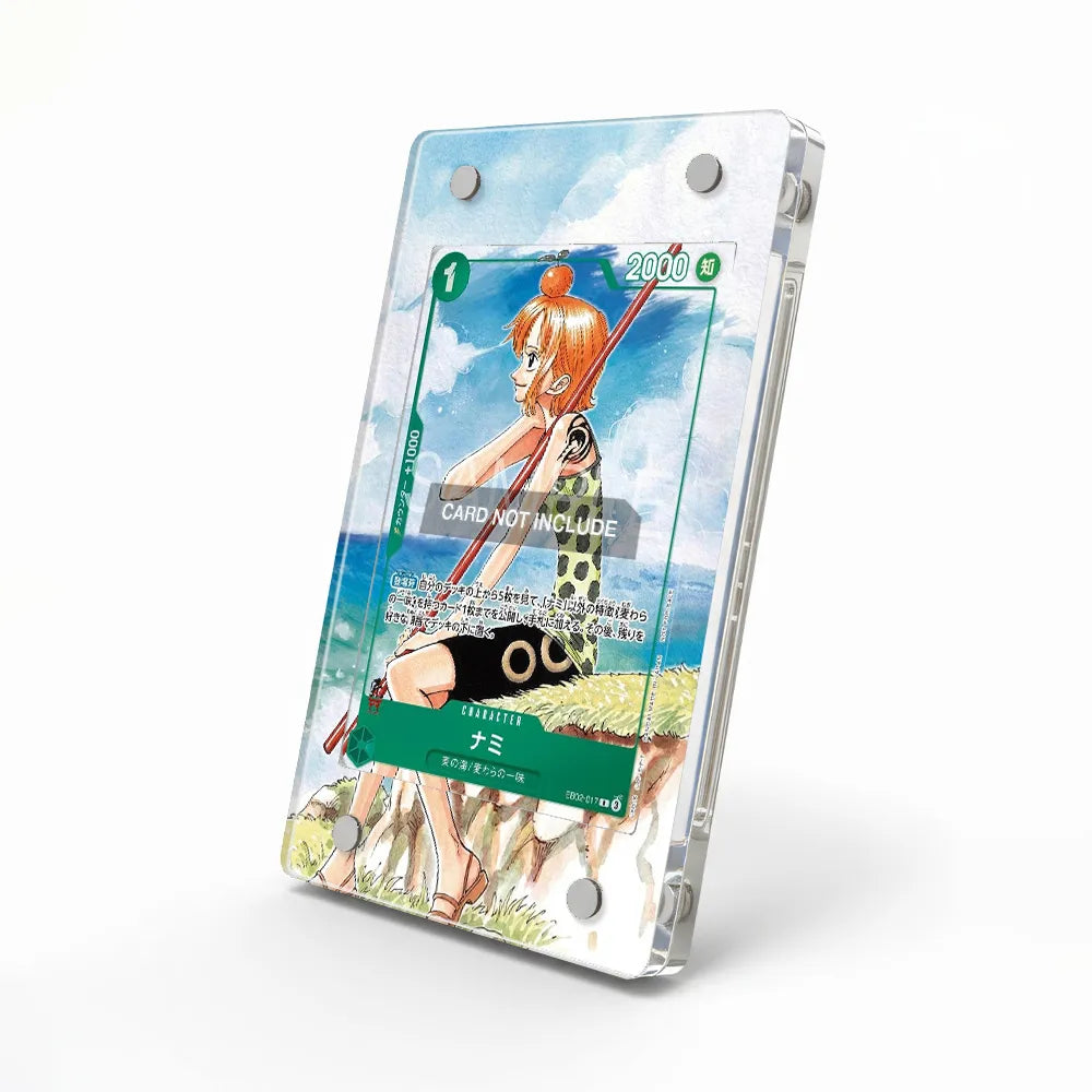 Nami EB02-017 C Alt Art Memorial Collection Extended Art Display Cases - Magnetic Case - Side View