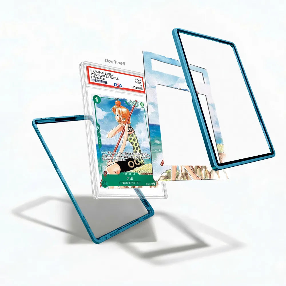 Nami EB02-017 C Alt Art Memorial Collection Extended Art Display Cases - PSA Slab Case - Detail View