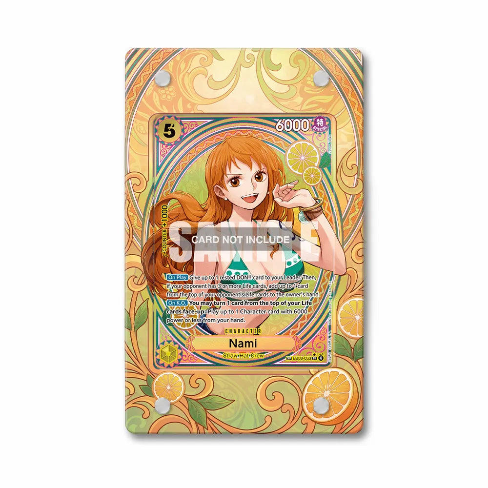 Nami EB03-053 SP Special Rare EB03-Heroines Edition Extended Art Display Cases - Magnetic Case - Front View