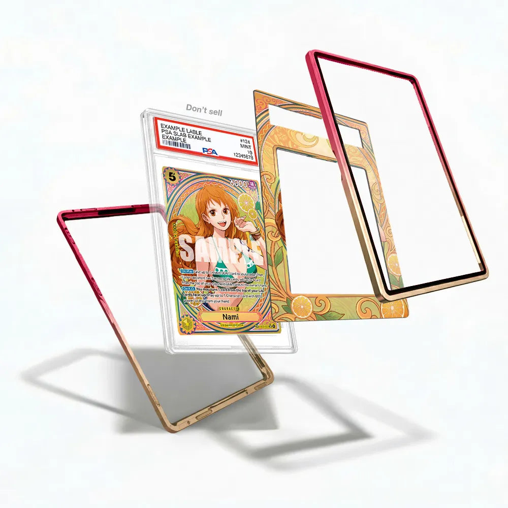 Nami EB03-053 SP Special Rare EB03-Heroines Edition Extended Art Display Cases - PSA Slab Case - Detail View