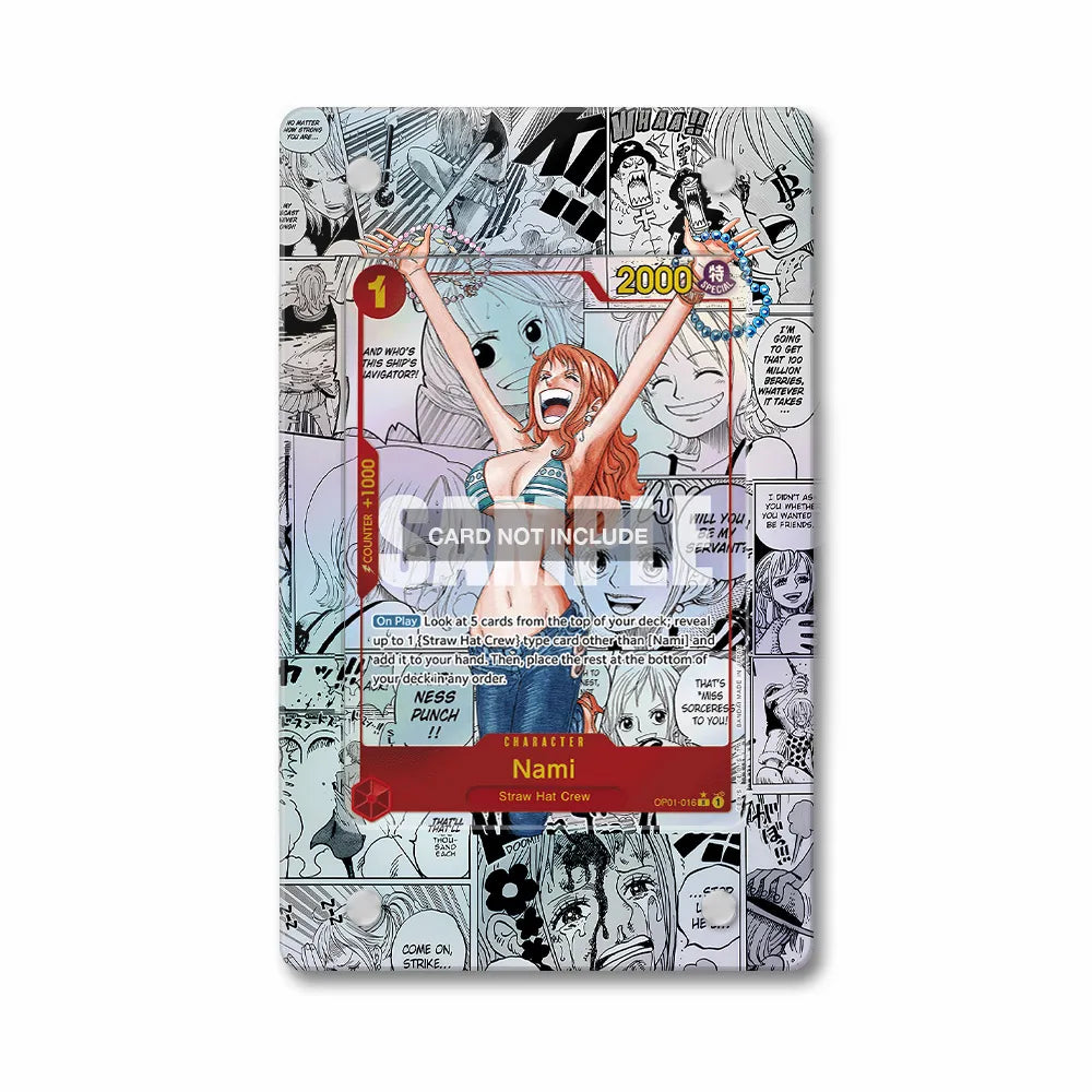 Nami OP01-016 Extended Art Display Cases - PSA Graded Guard Case - Front View