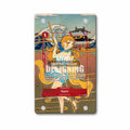 Nami OP01-016 Romance Dawn One Piece Cards Custom Art Display Cases - Magnetic Case - Front View