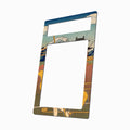 Nami OP01-016 Romance Dawn One Piece Cards Custom Art Display Cases - PSA Metal Art Only - Side View