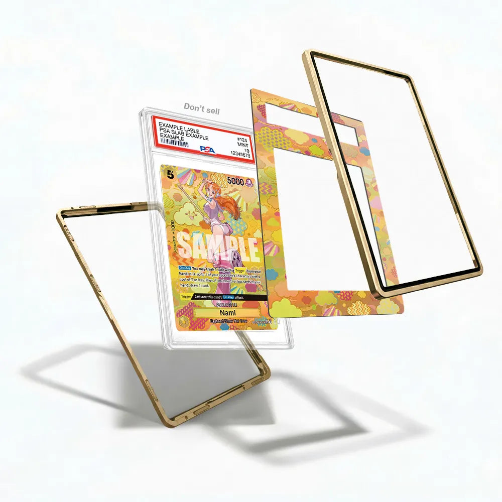 Nami OP08-106 SP OP09-Emperors In The New World Extended Art Display Cases - PSA Slab Case - Detail View
