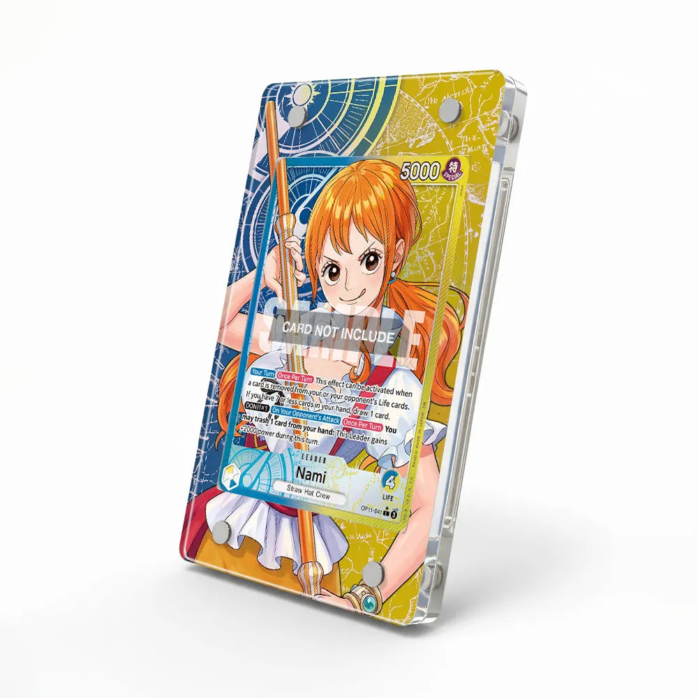 Nami OP11-041 Special Extended Art Display Cases - Magnetic Case - Side View