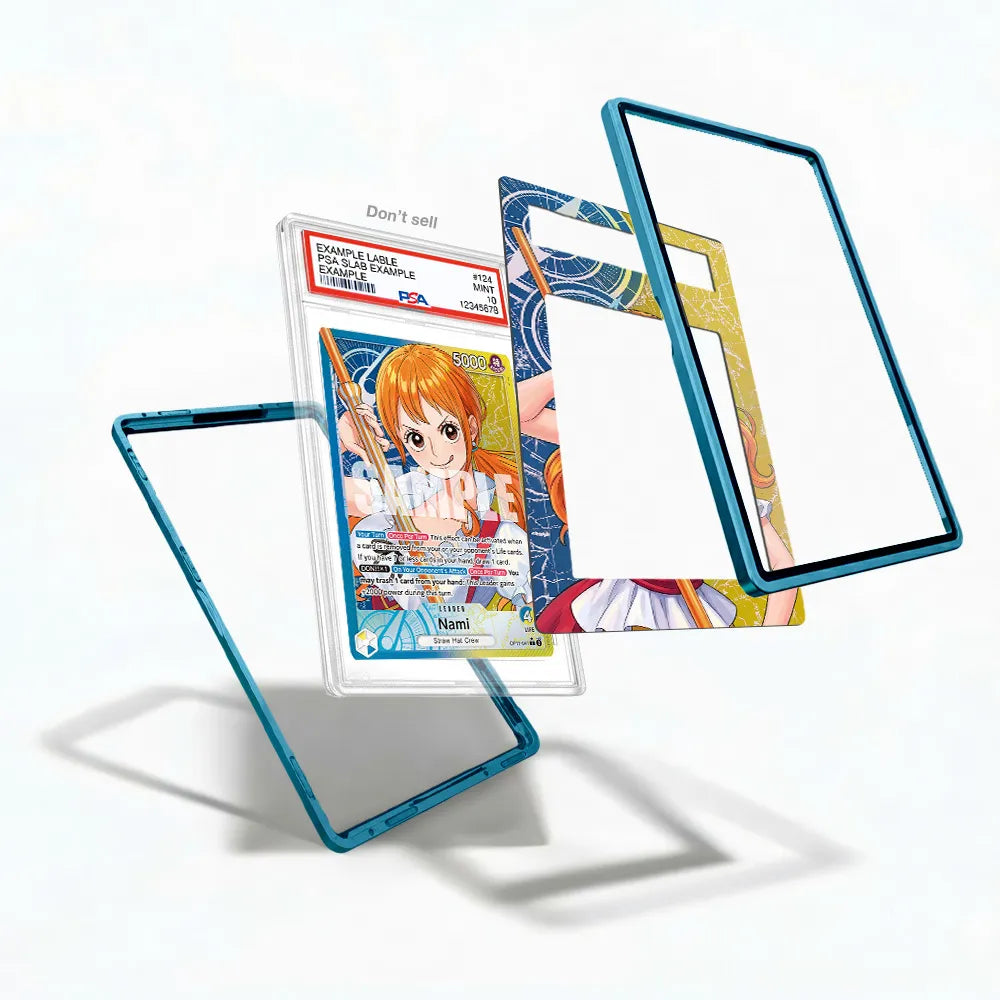 Nami OP11-041 Special Extended Art Display Cases - PSA Slab Case - Detail View