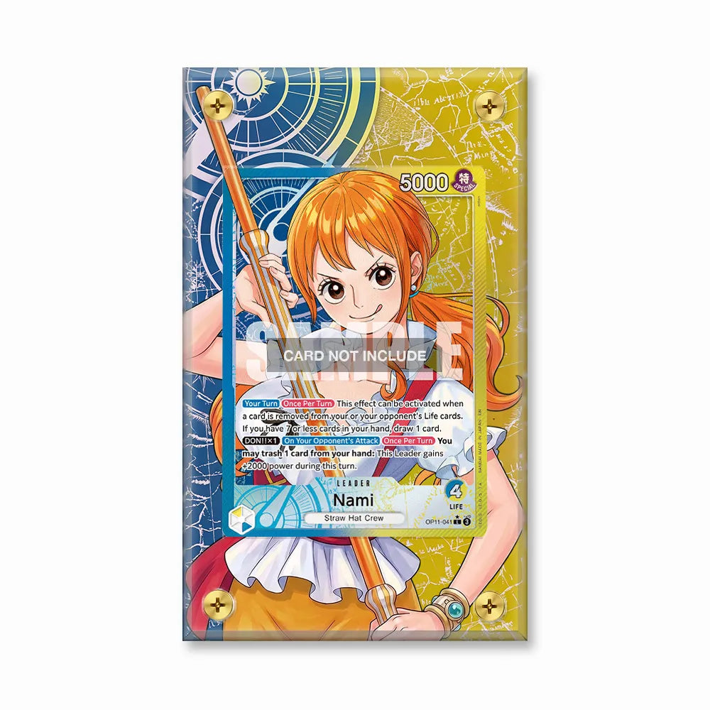 Nami OP11-041 Special Extended Art Display Cases - Screws Case - Front View