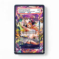 Nami OP14-031 FILM-Sraw Hat Crew One Piece Cards Custom Art Display Cases - PSA Slab Case - Front View