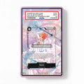 Nami OP15-086 One Piece One Piece Cards Custom Art Display Cases - PSA Slab Case - Front View