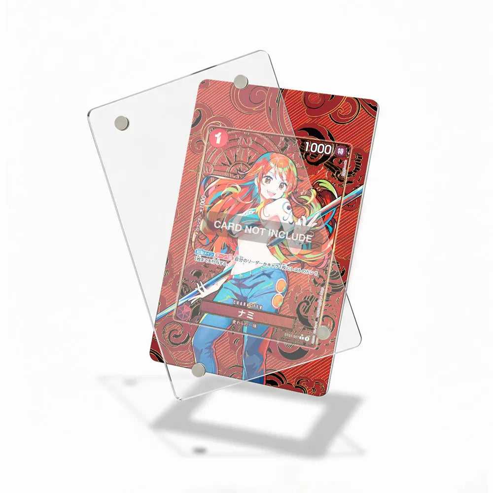 Nami ST01-007 C Straw Hat Crew Extended Art Display Cases - Magnetic Case - Detail View