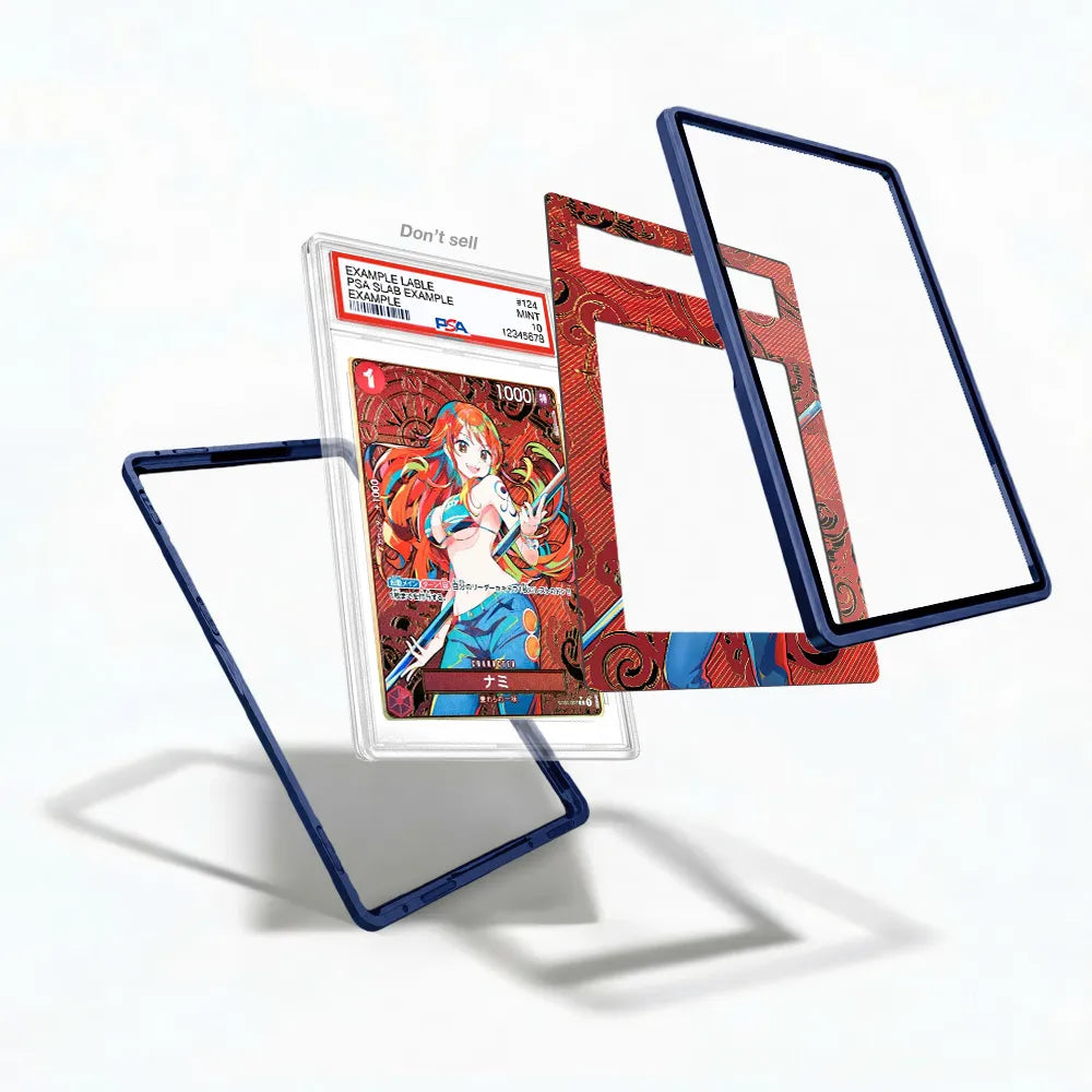 Nami ST01-007 C Straw Hat Crew Extended Art Display Cases - PSA Slab Case - Detail View