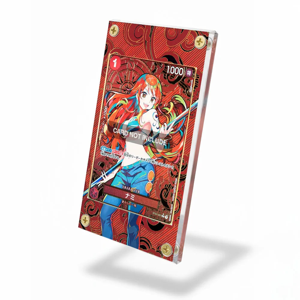 Nami ST01-007 C Straw Hat Crew Extended Art Display Cases - Screws Case - Side View