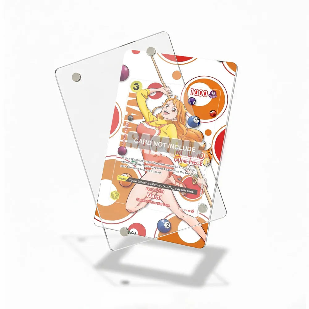 Nami ST29-008 Round One Promo Extended Art Display Cases - Magnetic Case - Detail View