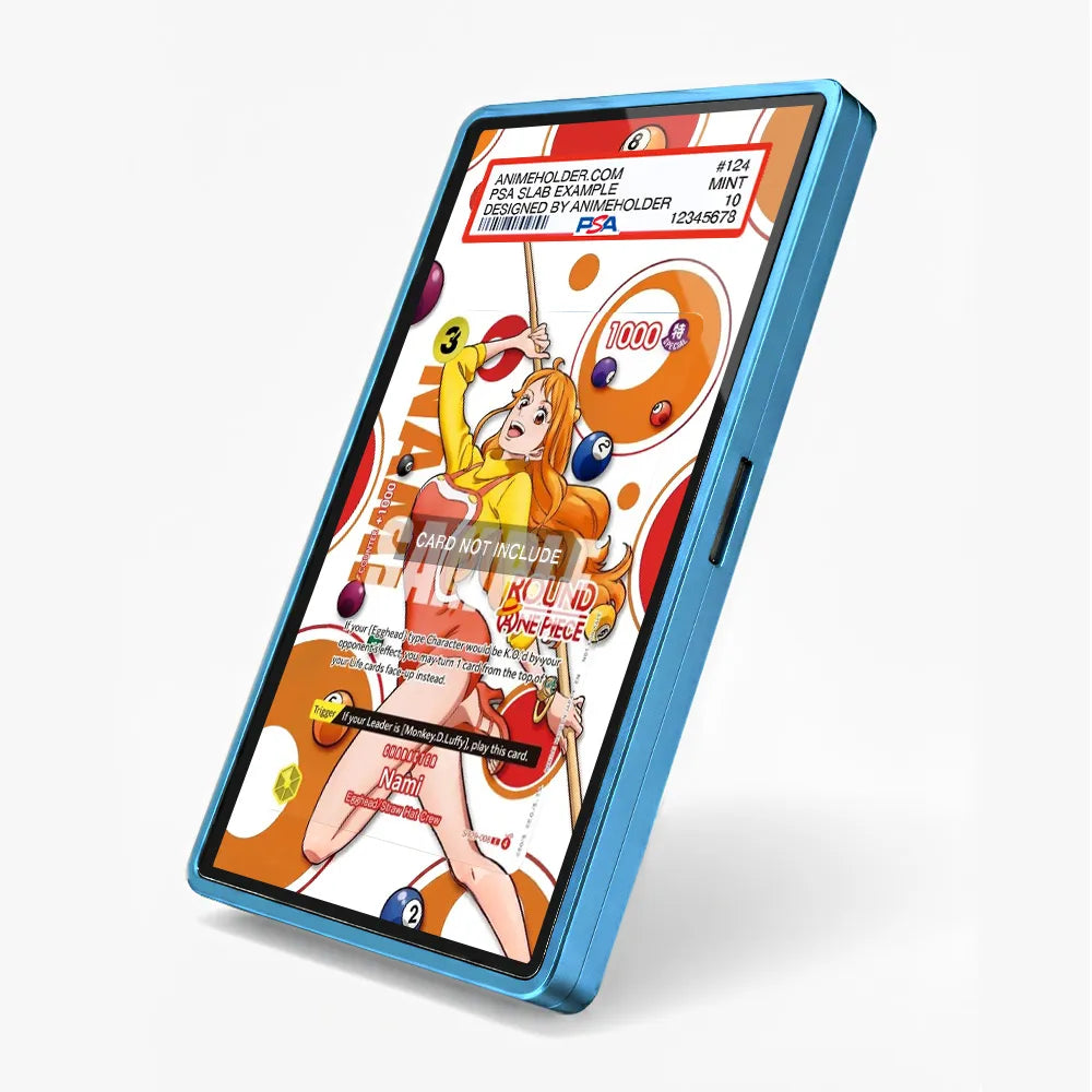 Nami ST29-008 Round One Promo Extended Art Display Cases - PSA Slab Case - Side View