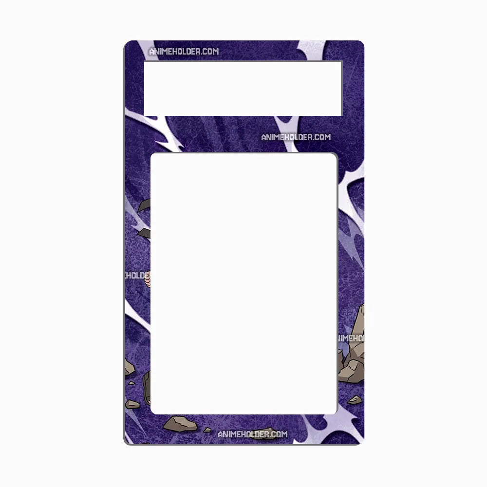 Naruto Uzumaki PR72 CCG Ultimate Battle Tins Pokemon Cards Extended Art Display Cases - PSA Metal Art Only - Front View