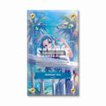 Nefeltari Vivi EB03-024 Alabasta Extended Art Display Cases - Screws Case - Front View