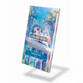 Nefeltari Vivi EB03-024 Alabasta Extended Art Display Cases - Screws Case - Side View