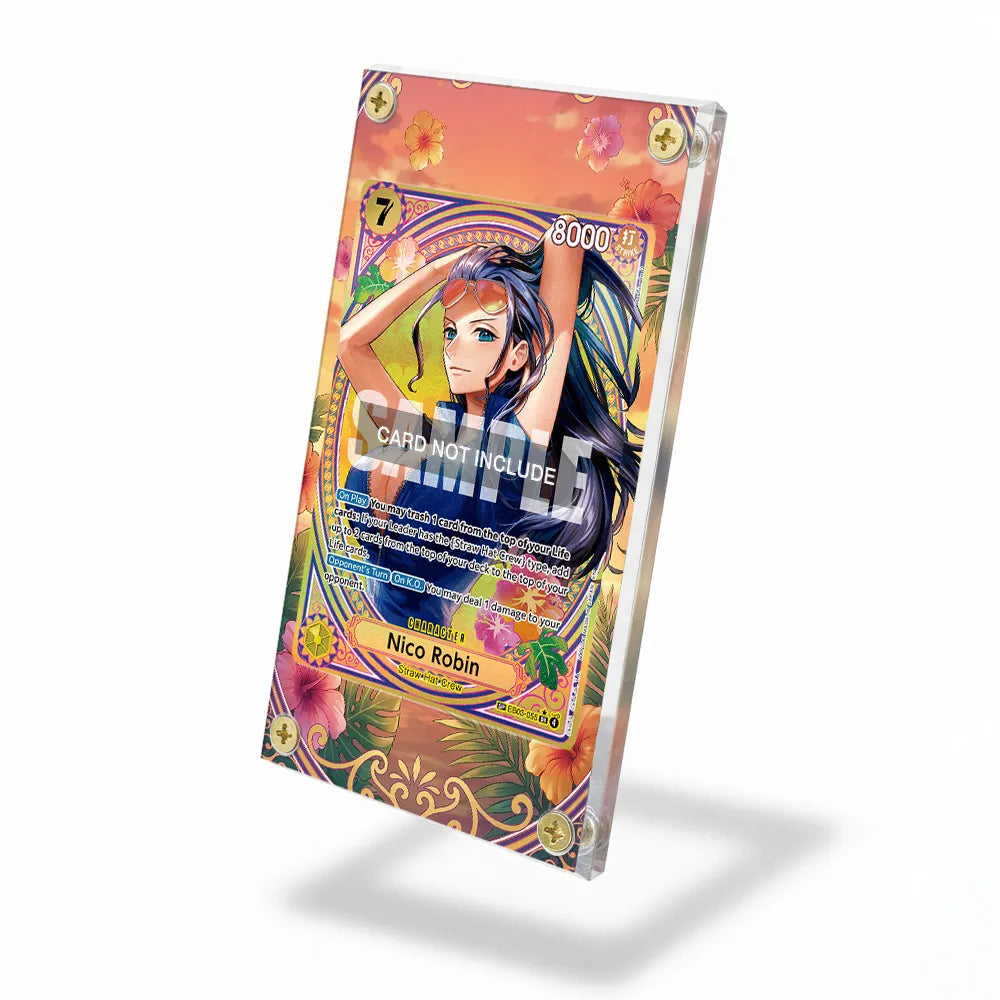 Nico Robin EB03-055 SP Special Rare EB03-Heroines Edition Extended Art Display Cases - Screws Case - Side View