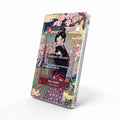 Nico Robin OP01-017 R Parallel Romance Dawn One Piece Cards Custom Art Display Cases - Magnetic Case - Side View