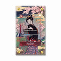 Nico Robin OP01-017 R Parallel Romance Dawn One Piece Cards Custom Art Display Cases - Screws Case - Front View