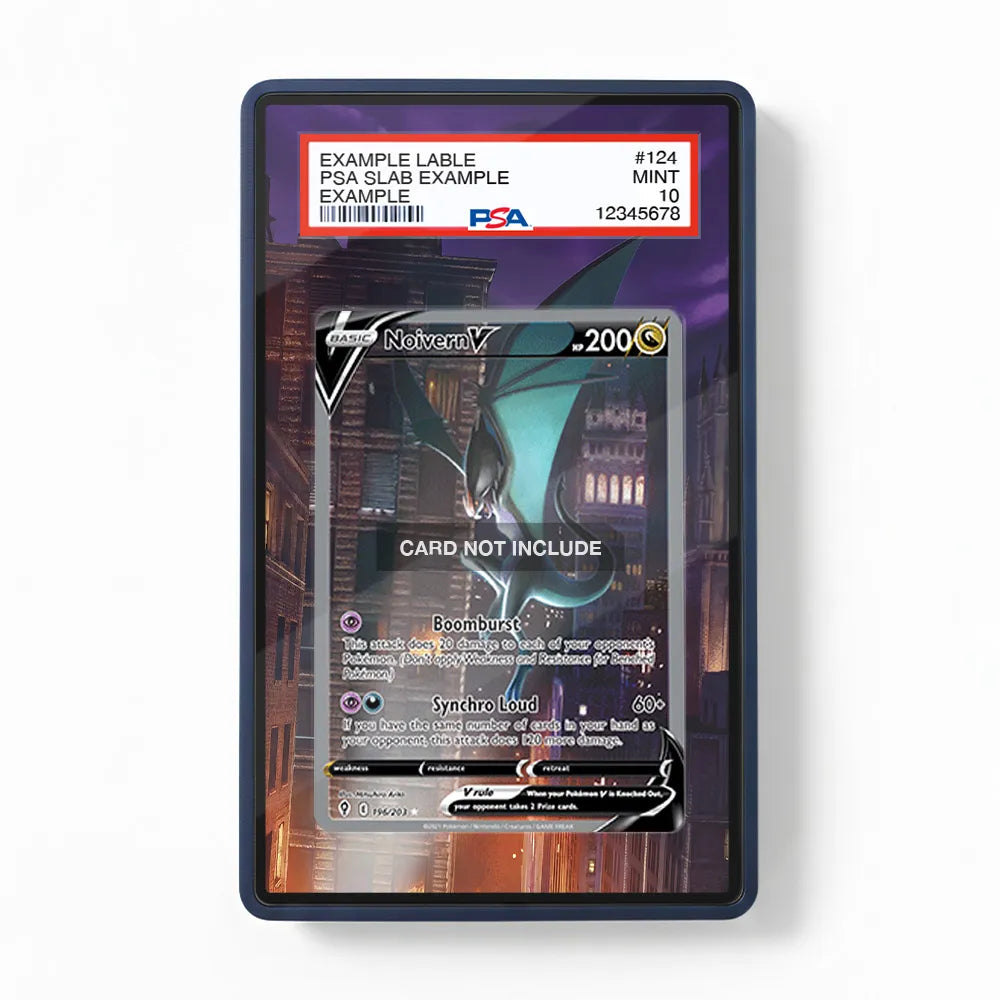 Noivern V SIR SAR Evolving Skies Alternate Art Extended Art Display Cases - PSA Slab Case - Front View