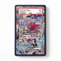 N's Zoroark EX SIR SAR Ascended Heroes Extended Art Display Cases - PSA Graded Guard Case - Front View