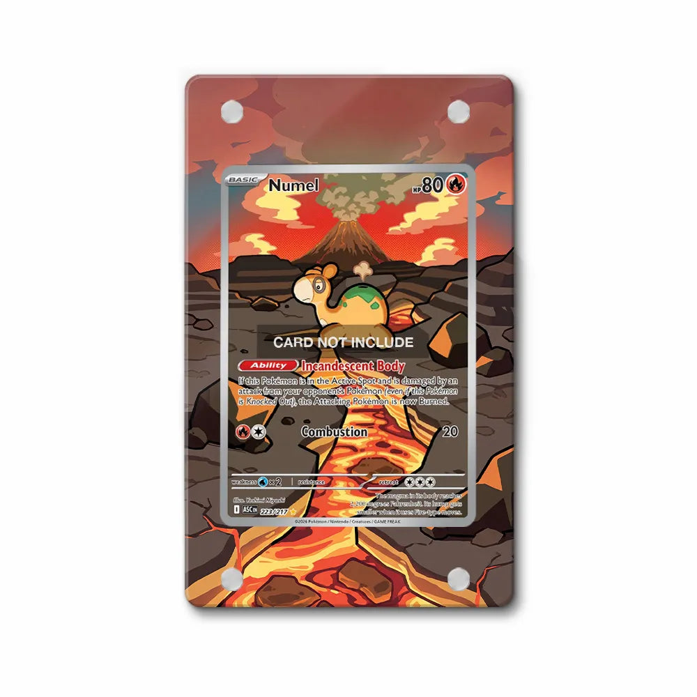 Numel 223-217 Ascended Heroes Pokemon Cards Extended Art Display Cases - Magnetic Case - Front View