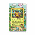 Ooyama's Pikachu 25 Japanese Vending Extended Art Display Cases - Magnetic Case - Front View