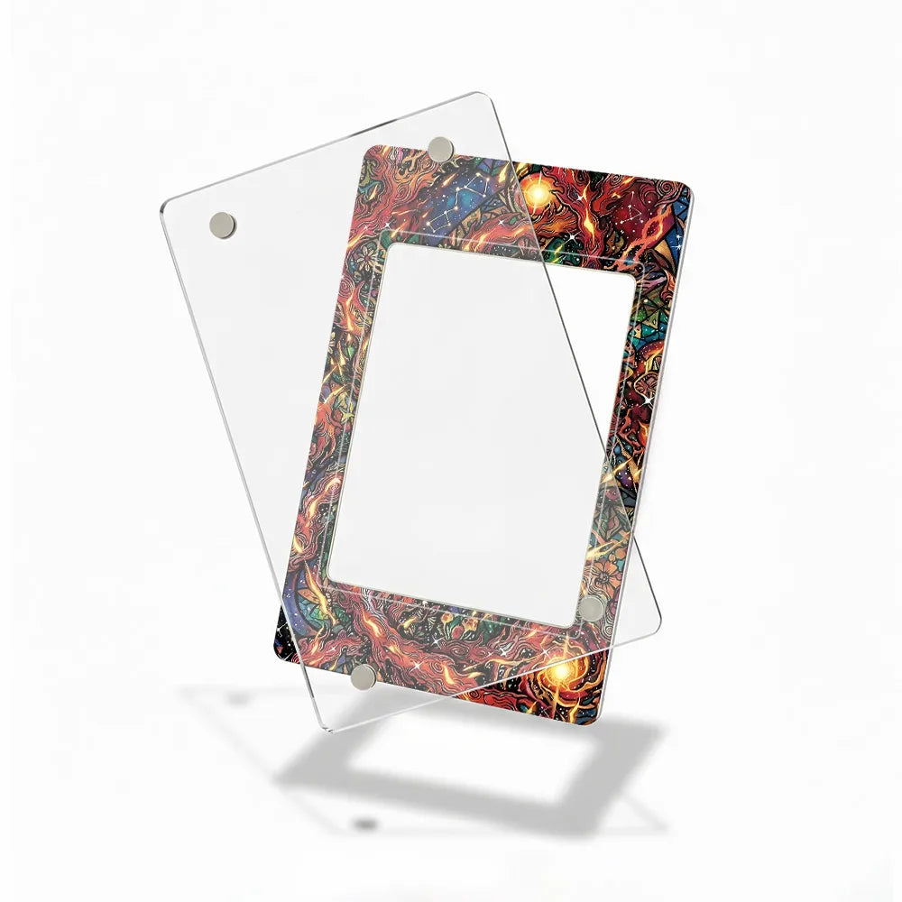 Oricorio ex MEP 024 Black Star Promo Extended Art Display Card Case Extended Art Display Cases - Magnetic Case - Detail View