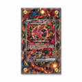 Oricorio ex MEP 024 Black Star Promo Extended Art Display Card Case Extended Art Display Cases - Screws Case - Front View