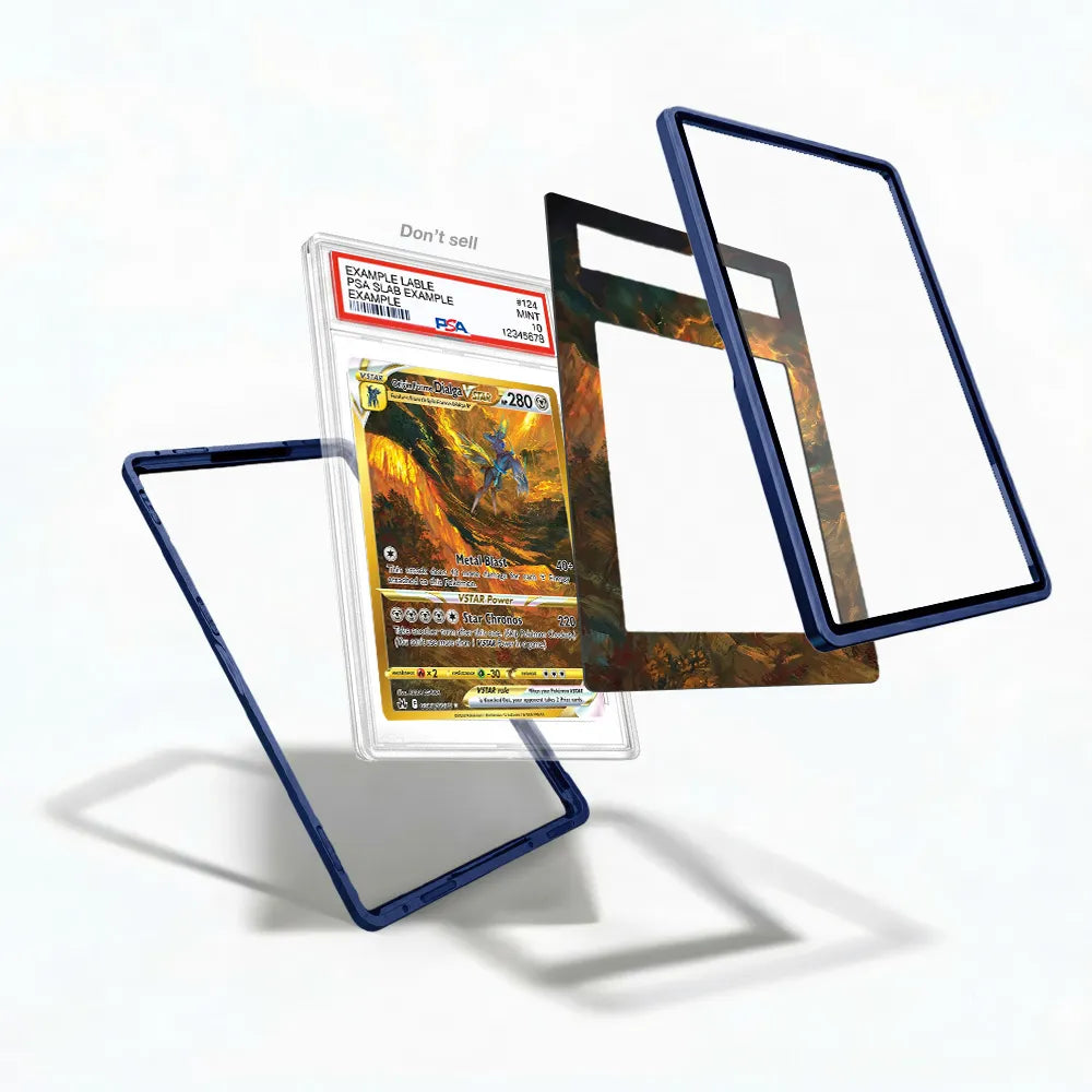 Origin Forme Dialga VSTAR GG68-GG70 VSTAR Battle Pass Extended Art Display Cases - PSA Slab Case - Detail View