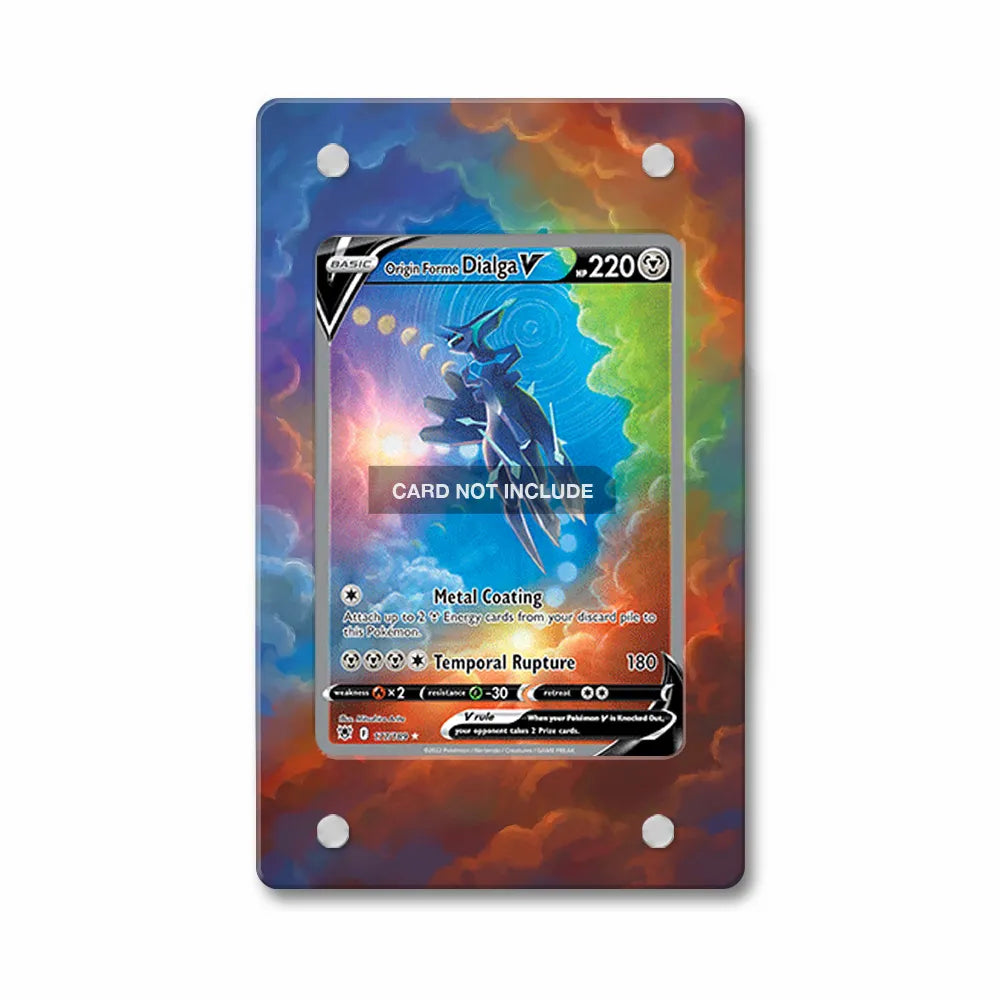 Origin Forme Dialga V 177-189 SIR SAR Astral Radiance Alternate Art Extended Art Display Cases - Magnetic Case - Front View