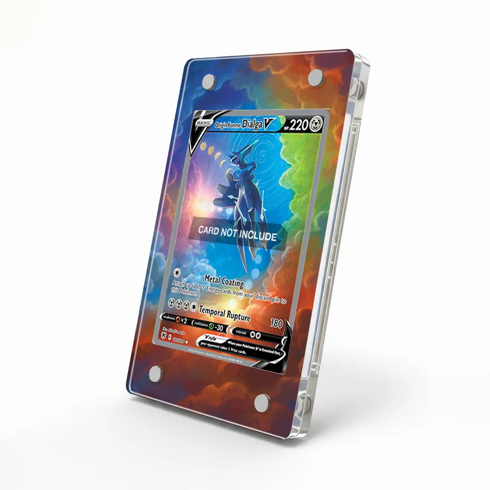Origin Forme Dialga V 177-189 SIR SAR Astral Radiance Alternate Art Extended Art Display Cases - Magnetic Case - Side View